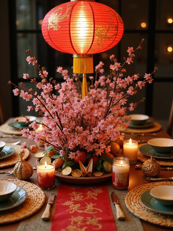 reunion dinner centerpiece ideas