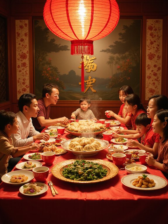 reunion dinner symbolizes love