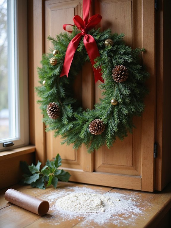 ribbon for wreath hanging