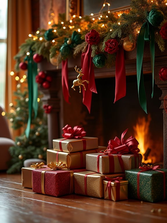 ribbon wrapped cozy spaces