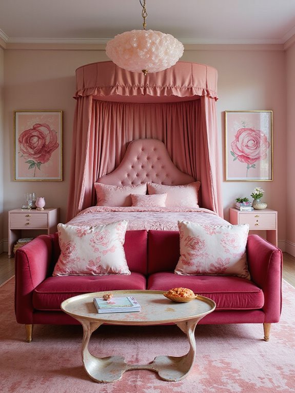 rosy cheerfully cozy cushions