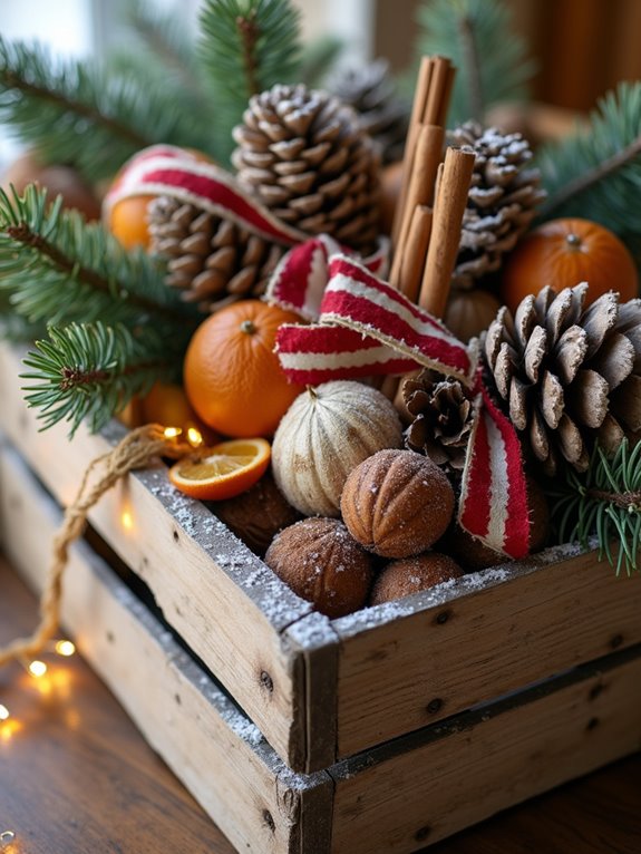 rustic materials nature treasure