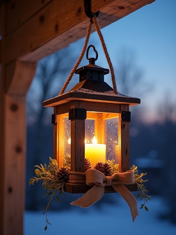 rustic outdoor luminaries craft