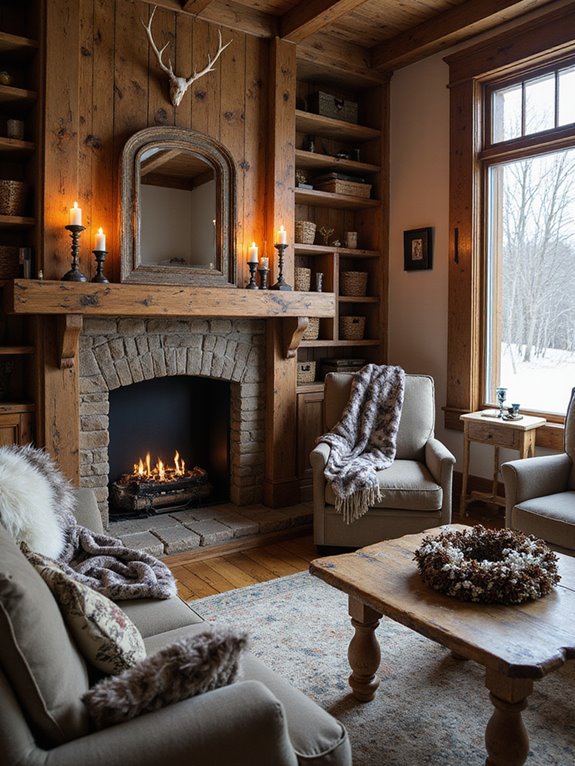 rustic reclaimed wood charm