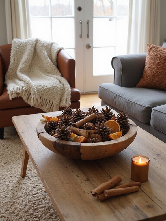 rustic warmth with texture