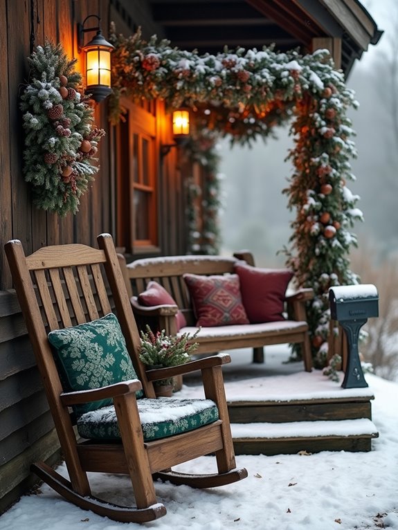 rustic winter cozy charm