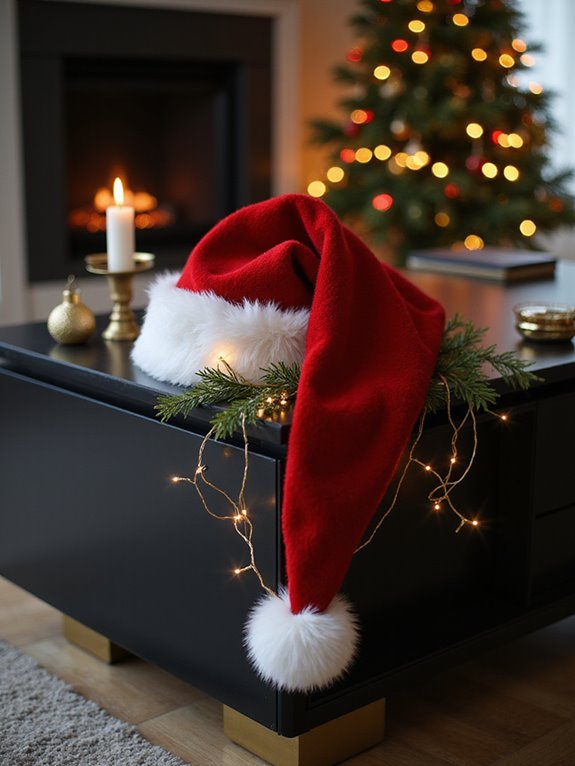 santa hat holiday d cor