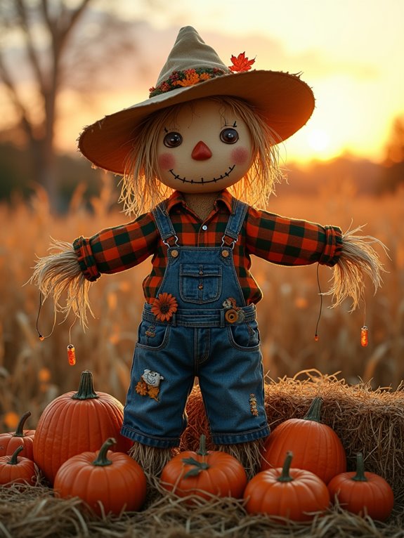 scarecrow crafting for halloween