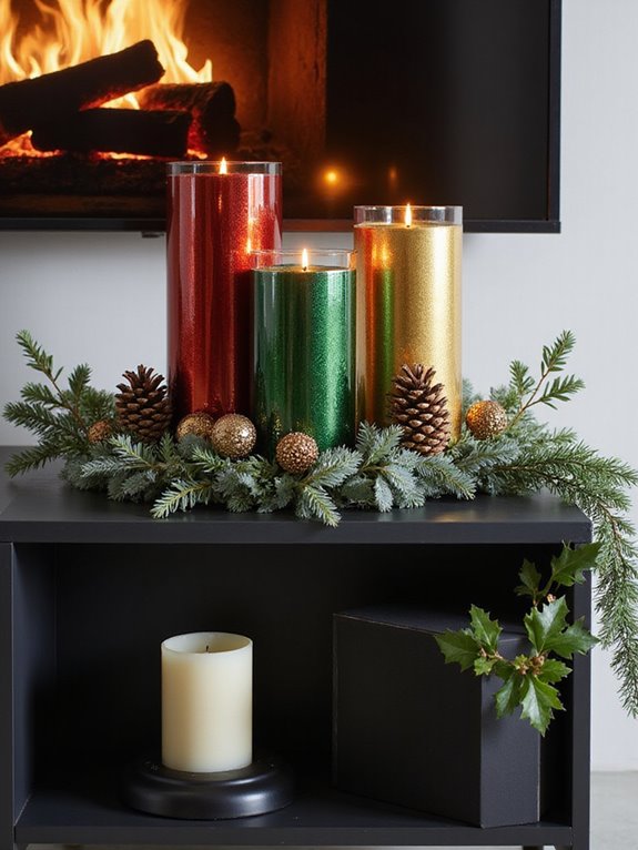 scented candles for christmas