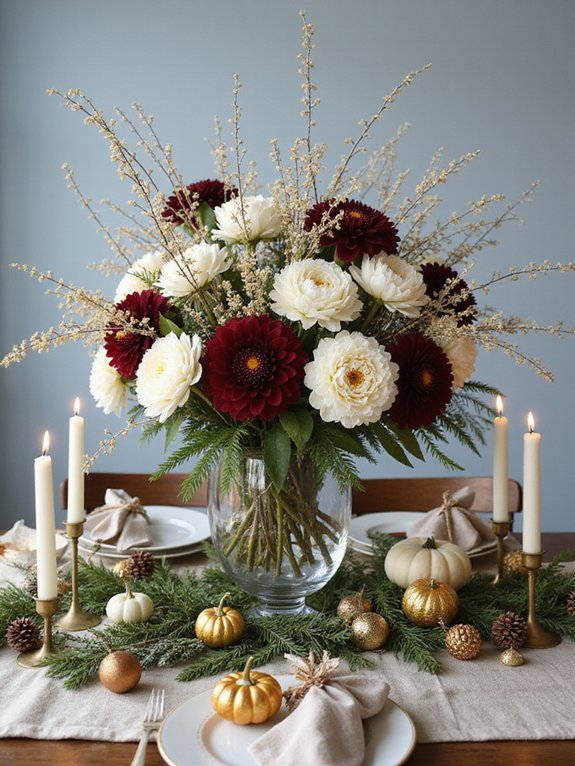 seasonal blooms brighten spaces