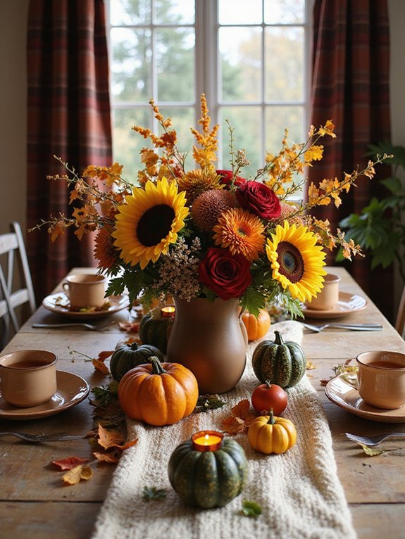 seasonal floral arrangements vibrant