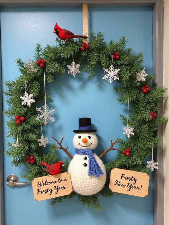 seasonal nature door decorations