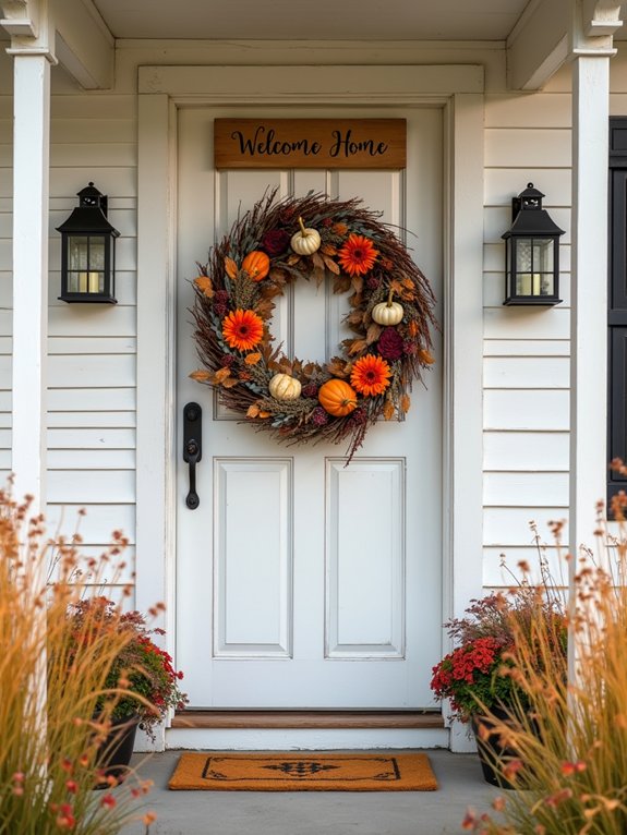 seasonal wreaths for decor