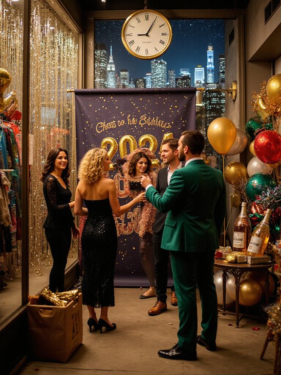 secure your festive backdrop