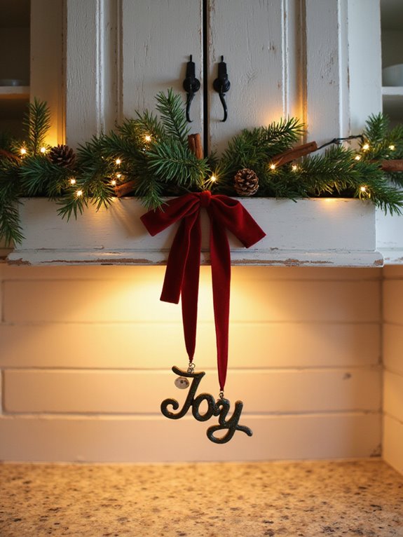 securely hang your garland