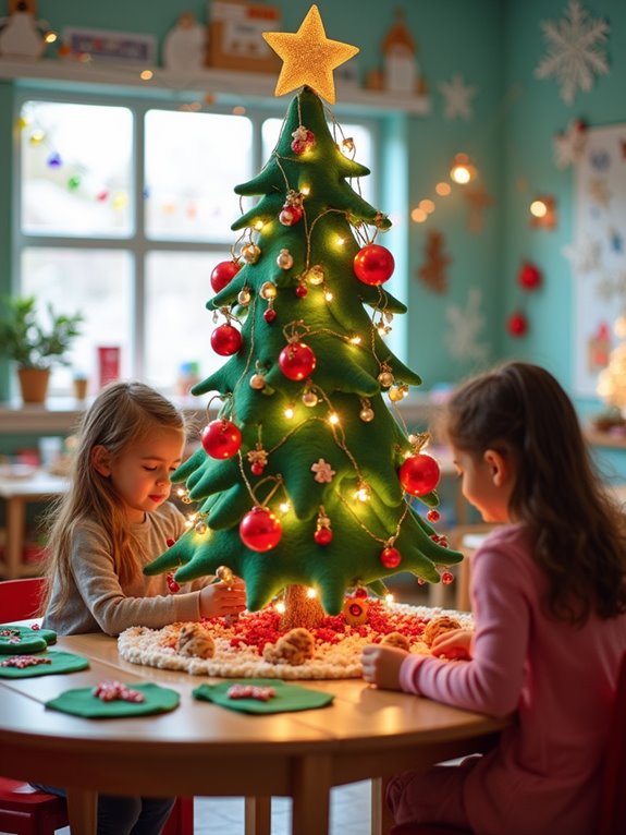 sensory christmas wonderland creation