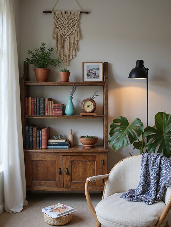 shelf makeover diy ideas