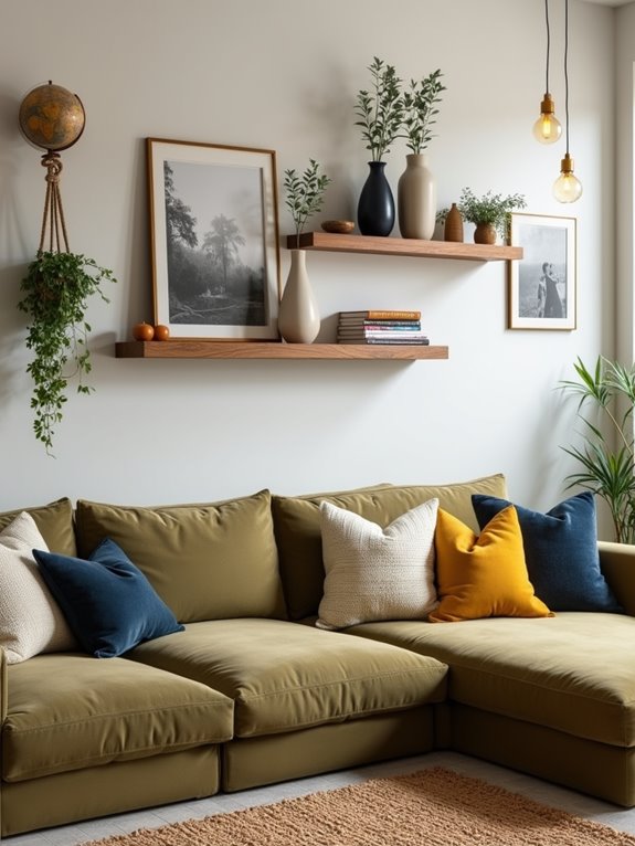 shelf styling for balance