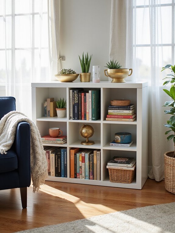 showcase favorite books creatively