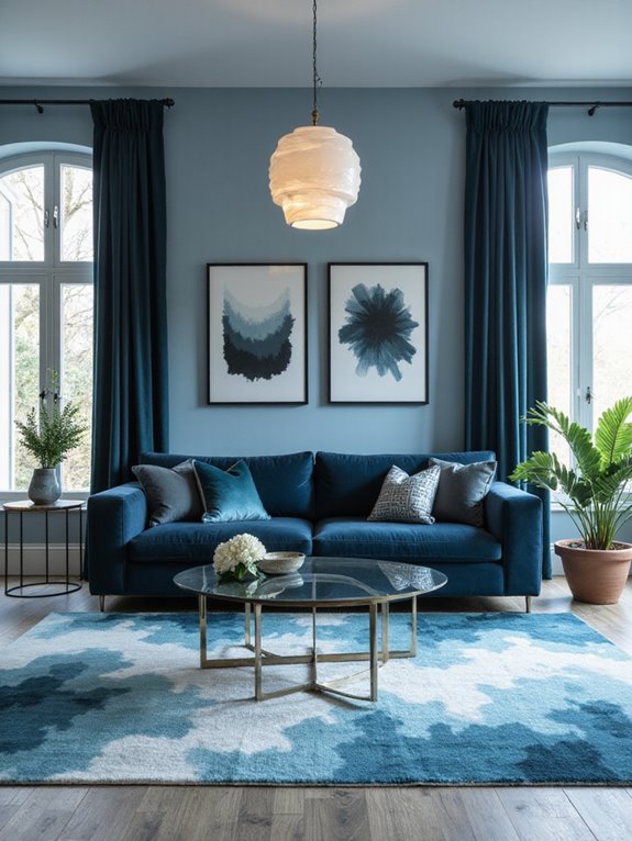 sleek cool monochrome palettes