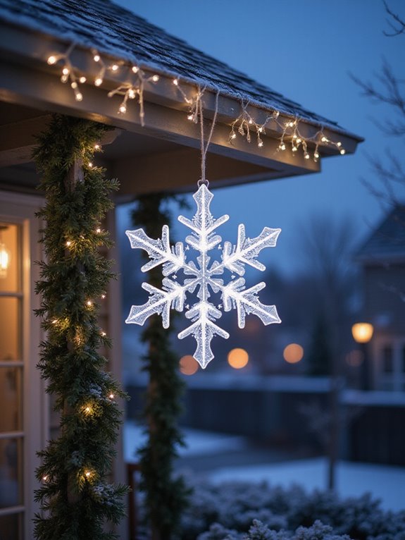 snowflake decoration ideas shared