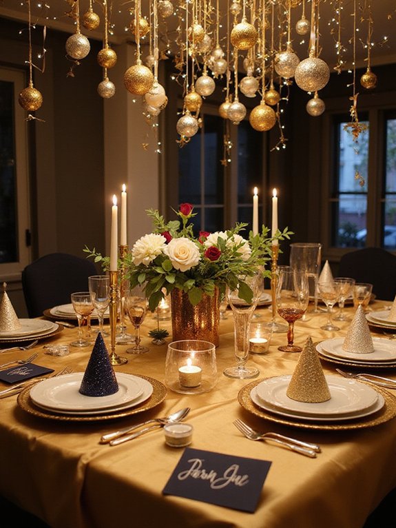 sparkle up table settings