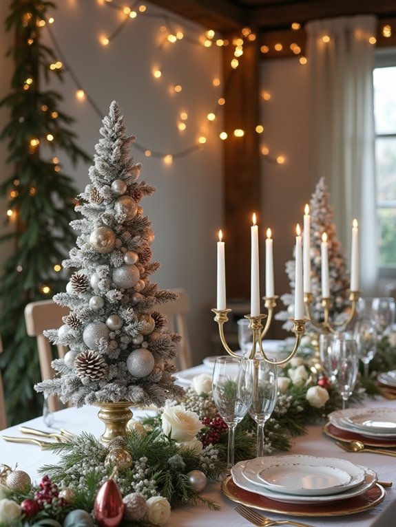 sparkling white gold elegance