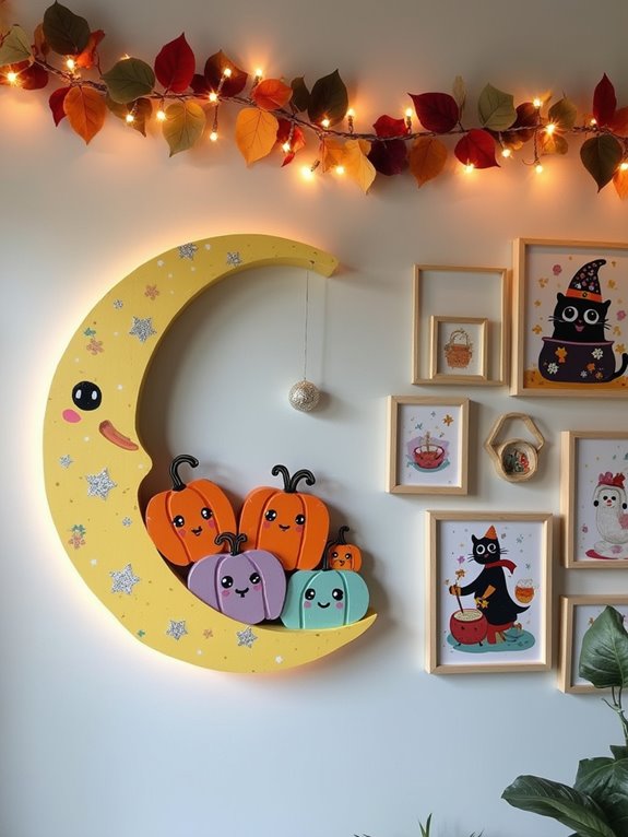 spooky and sweet wall art