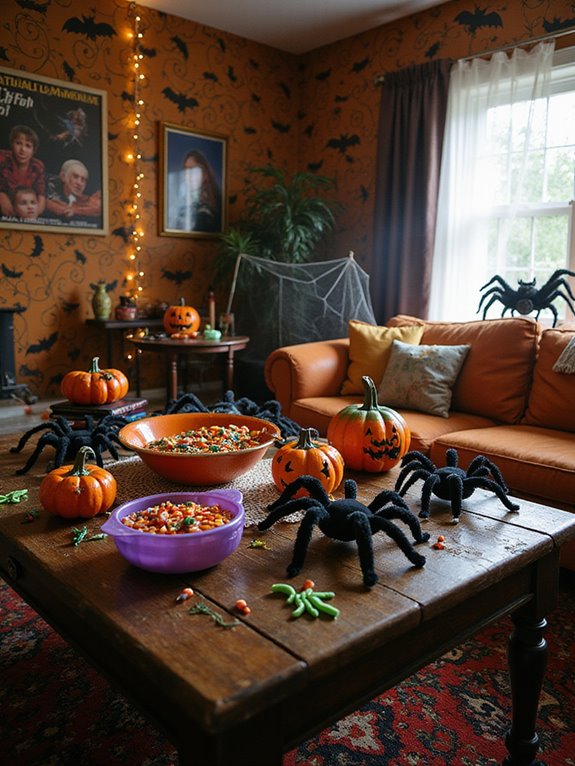 spooky bug decorations galore