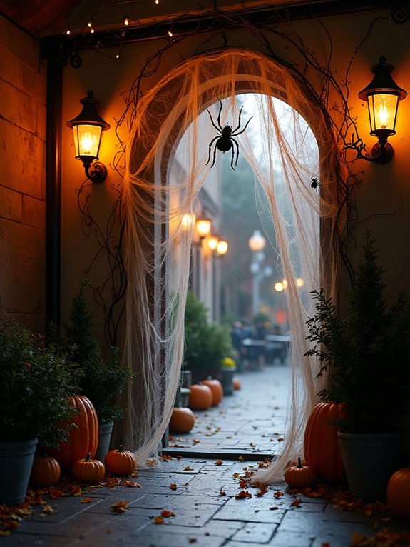 spooky cobwebs for ambiance