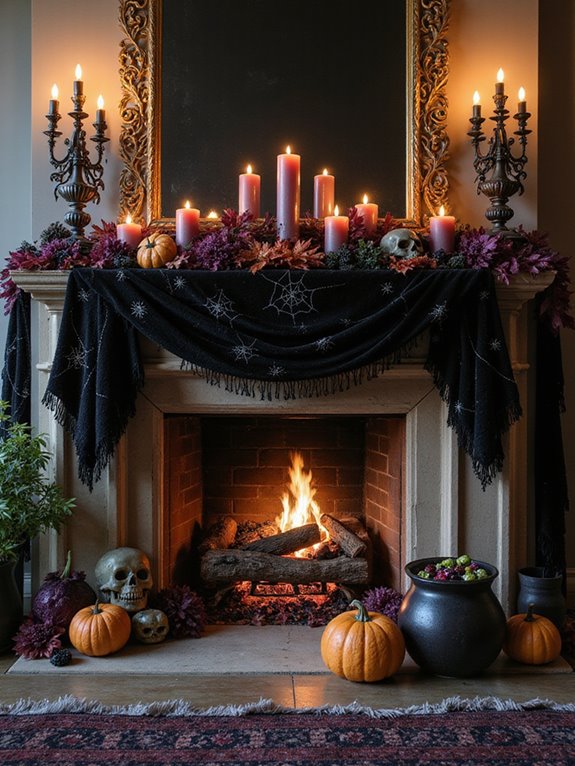 spooky color palette ideas