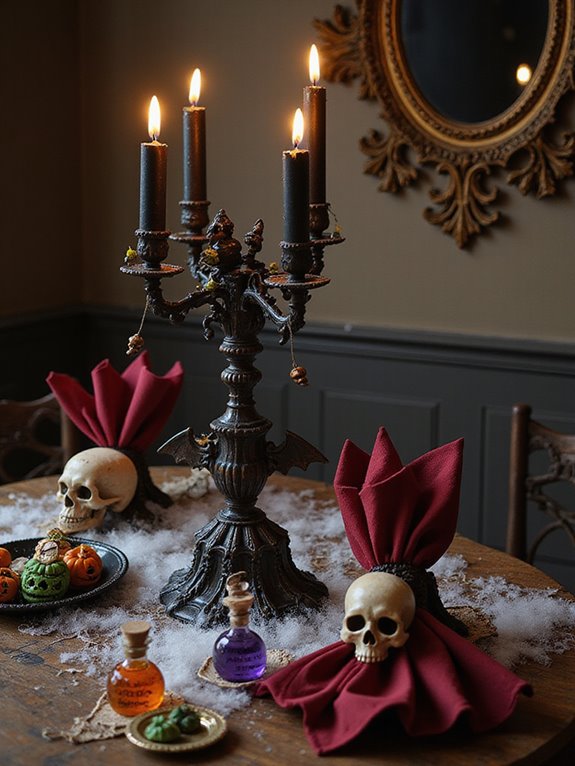 spooky dining decor ideas