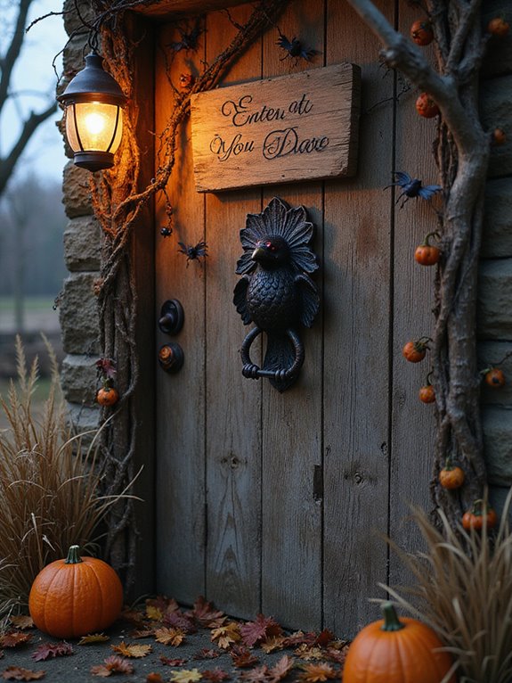 spooky door knocker inspiration