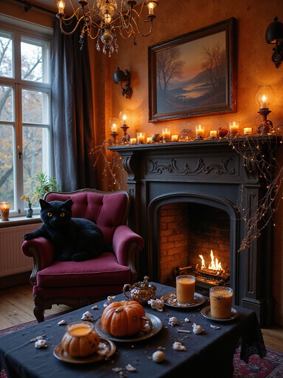 spooky festive music ambiance