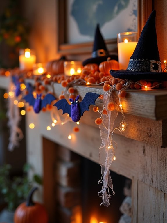 spooky garland for halloween