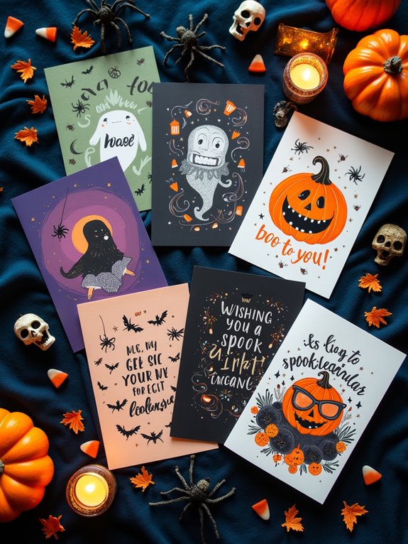 spooky greeting card fun