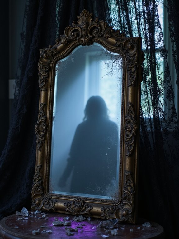 spooky mirror reflection illusions