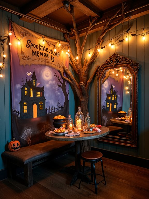 spooky photo booth fun