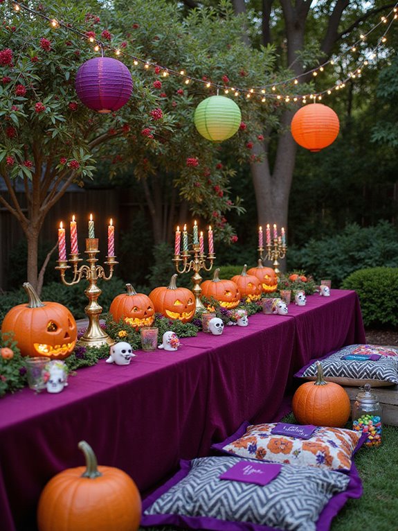 spooky snacks and drinks