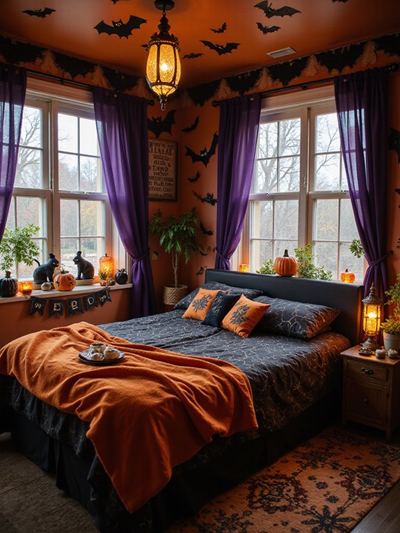 spooky themed home decor