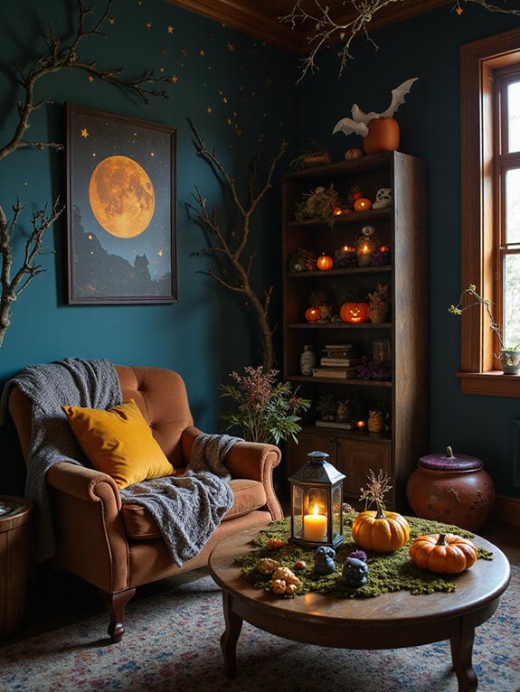 spooky vintage halloween decor