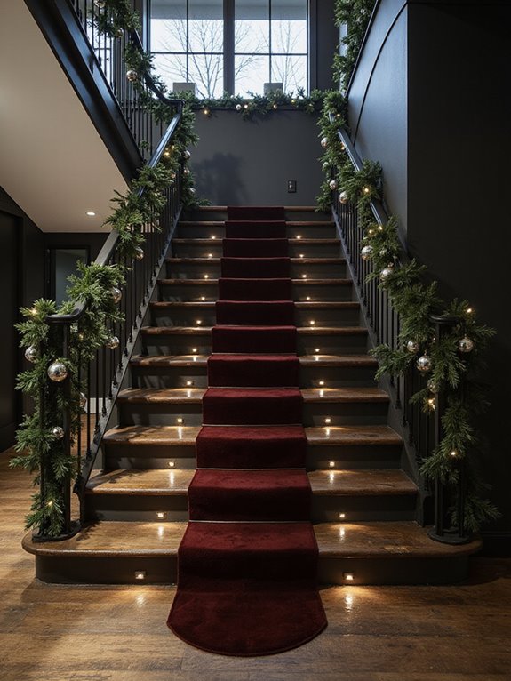 staircase festive decoration ideas