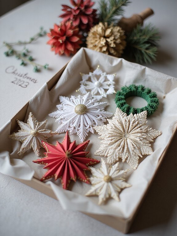 store holiday decorations safely