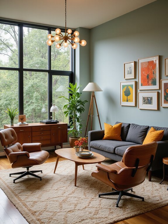 stylish and functional furniture arrangement