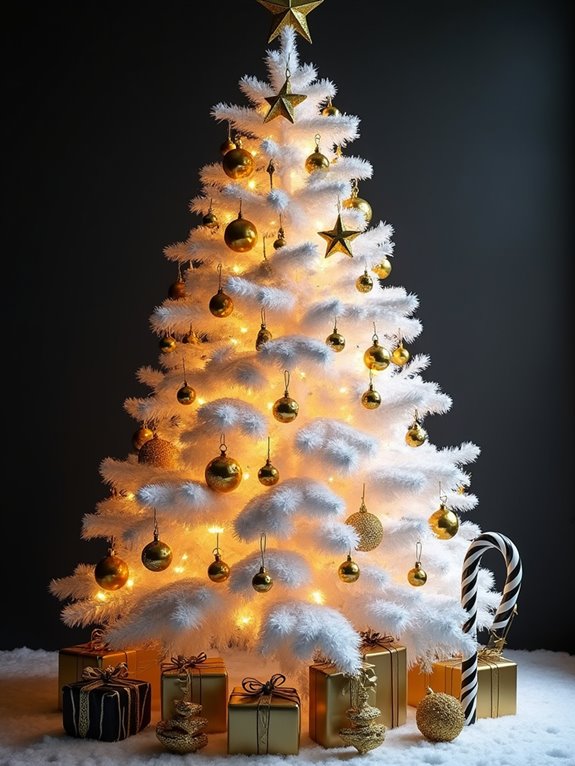 stylish black gold candy