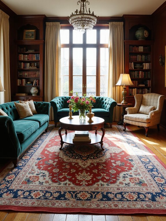 stylish rugs enhance decor