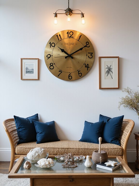 stylish timepiece for walls