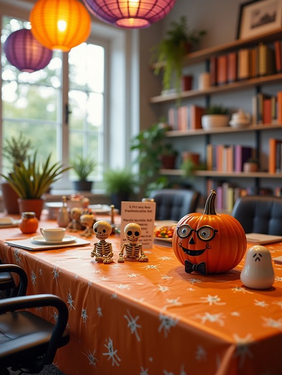 subtle halloween office humor