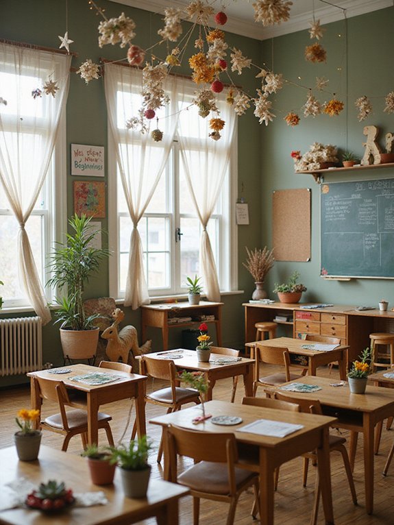 sustainable school decoration ideas