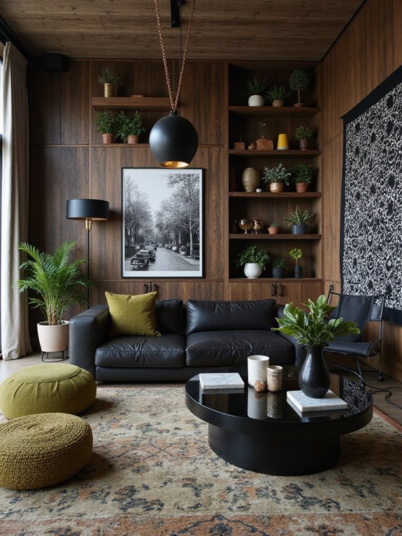 textural contrast with colors